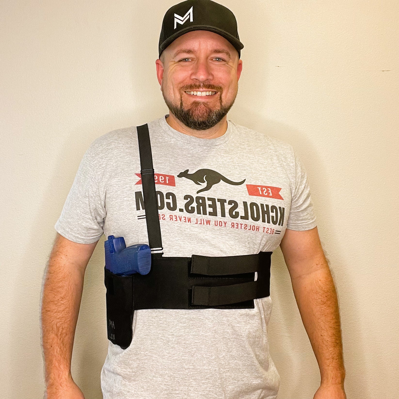 Adjustable shoulder holsters | Handgun shoulder holster – Kangaroo Carry